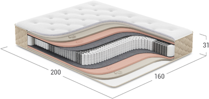 MOON BEAUTY 846 (Comfort S матрас 160x200)